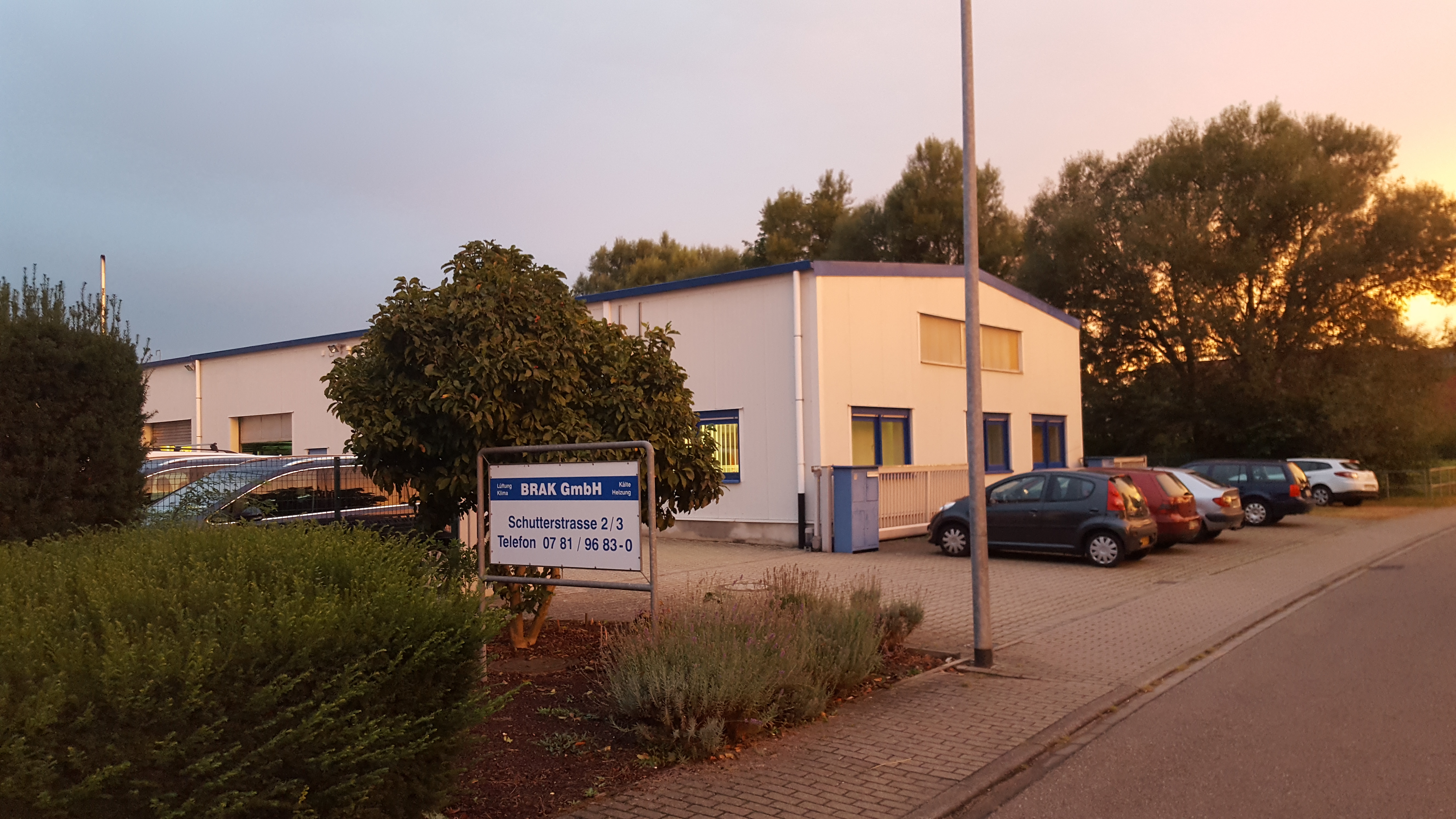 Firmengebäude der Lüftung-Klima BRAK GmbH